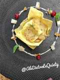 Lasagna cupcake al gorgonzola, pere e noci - monoporzione
