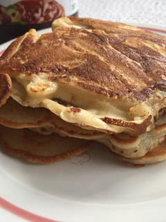 Almás amerikai palacsinta recept fotója