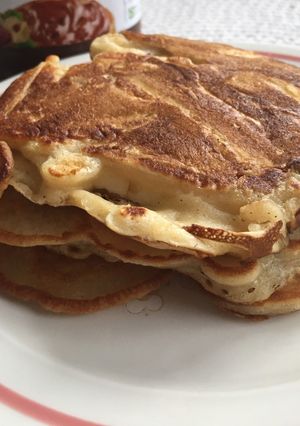Almás amerikai palacsinta recept fotója