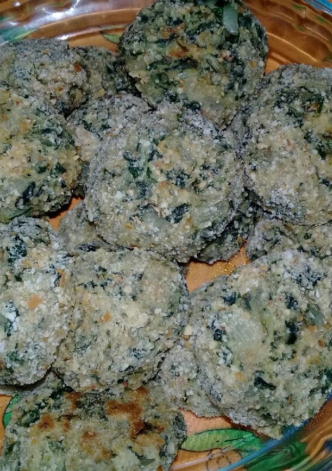 Una foto de Albóndigas de acelga con queso 🤗😄