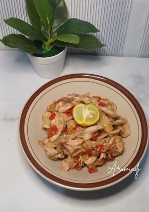 Foto resep Ayam Kukus Sambel Embe (Diet Friendly)