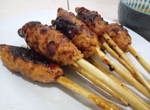 Foto resep Sate buntel ayam