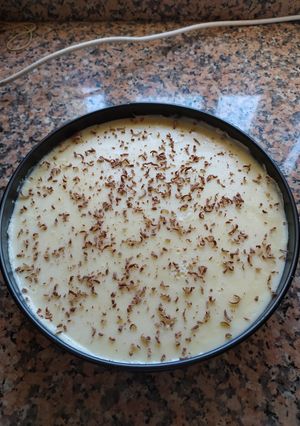 Una foto de Tarta de 3 chocolates con Thermomix