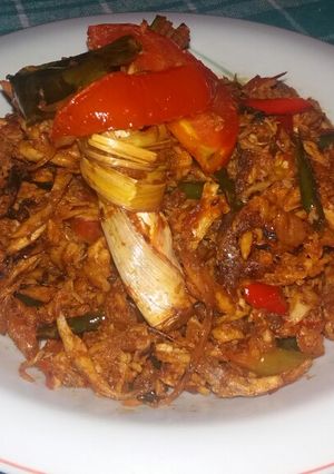 Foto resep 18. Tongkol Suwir Pedas Asam Manis