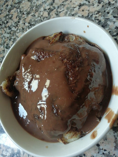 Una foto de Tortitas americanas con chocolate