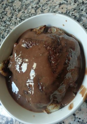Una foto de Tortitas americanas con chocolate