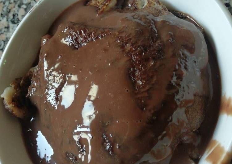 Tortitas americanas con chocolate