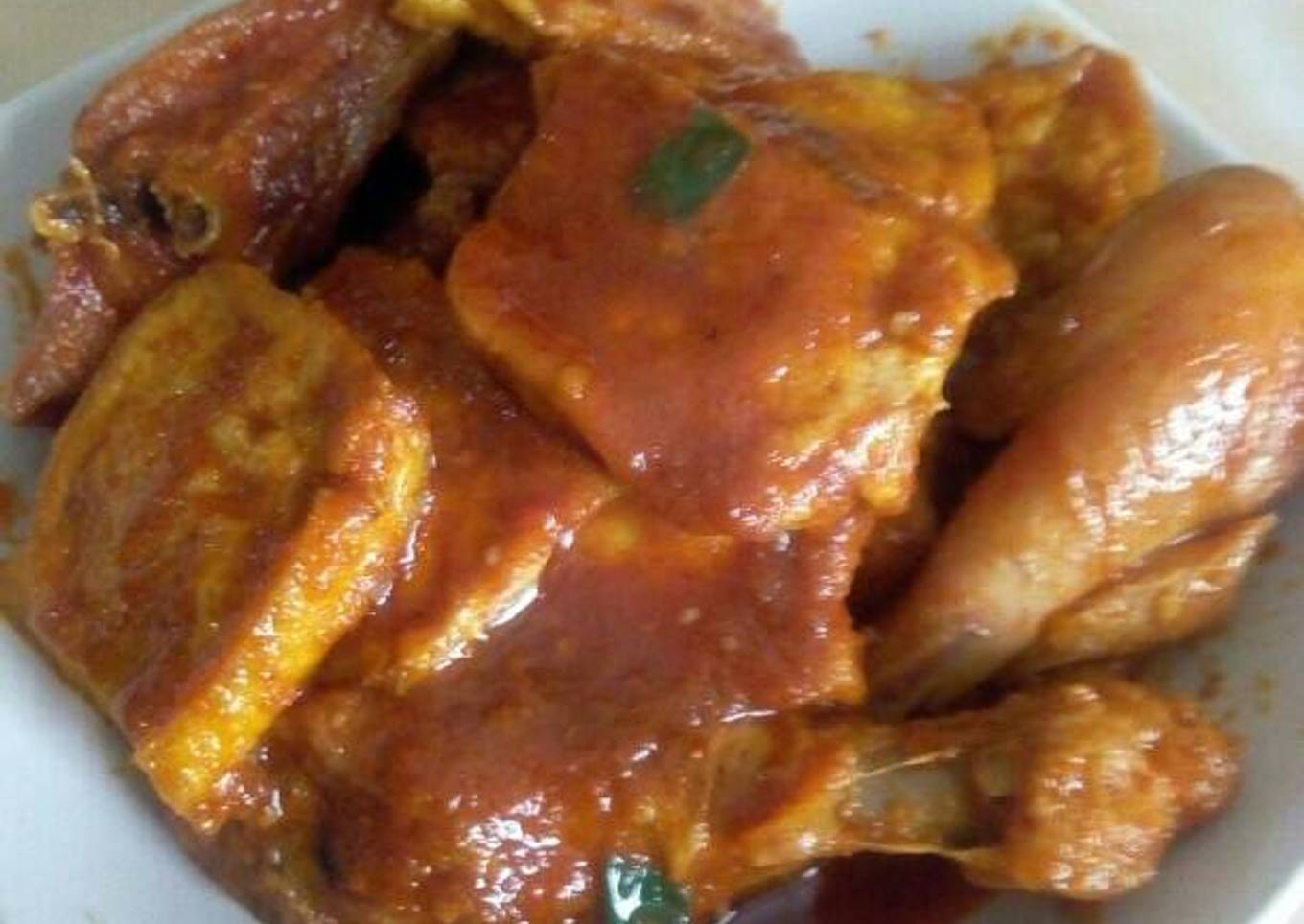 Ayam Tahu Balado
