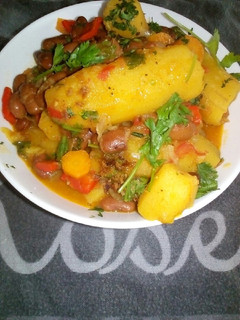 A picture of Lazy matoke aka one pot matoke.