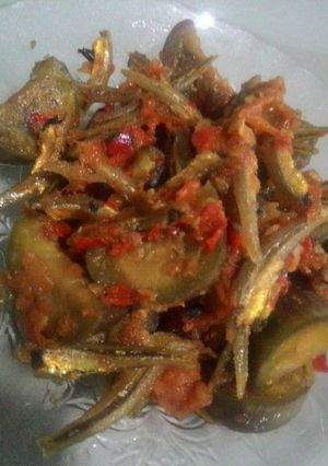 Foto resep Sambal Teri Terong