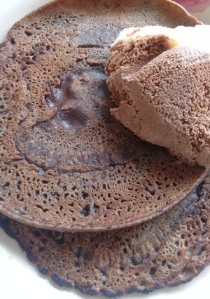 A picture of Chocolate Pancakes.