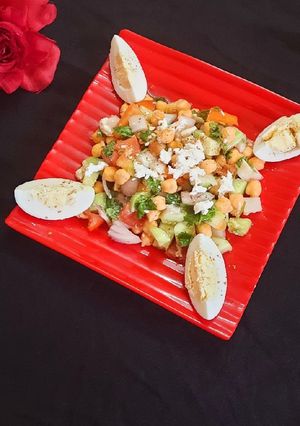 मेडिटेरेनियन सलाद(mediterranean salad recipe in hinddi) रेसिपी मुख्य फोटो