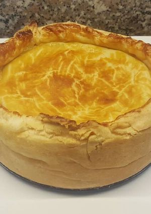 Una foto de Tarta de Puerros Caliente