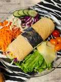 🍳🌯Wrap fresco de vegetales y huevo revuelto 🌯🍳