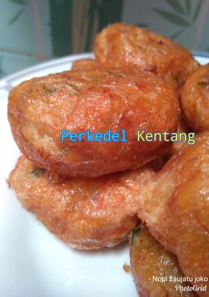 Foto resep Perkedel kentang dg minyak tidak berbusa