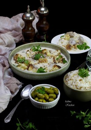 صورة لوصفة زهرة (قرنبيط) باللبن