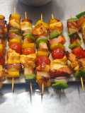 Brochetas hawaianas