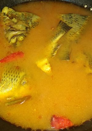 Foto resep Gulai asam ikan mujair