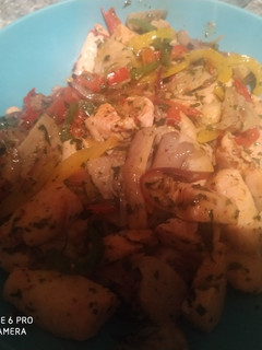 Una foto de Setas con pollo