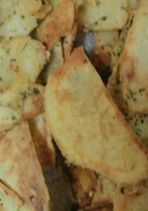 Una foto de Papas fritas en láminas saborizadas otra variante