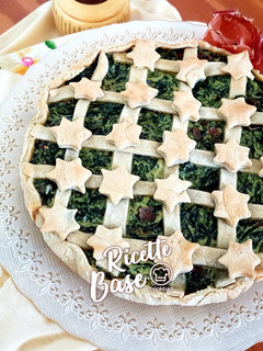 Foto di Torta salata con speck, ricotta e bietole