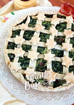 Foto di Torta salata con speck, ricotta e bietole
