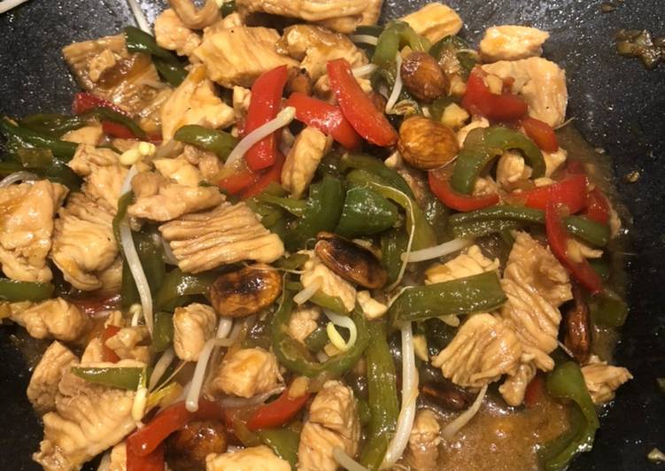 Pad Thai Español Pollo