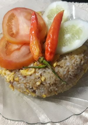 Foto resep Nasi goreng sederhana