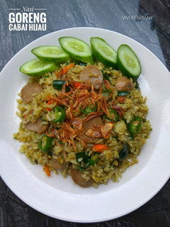 Foto resep Nasi Goreng Cabai Hijau