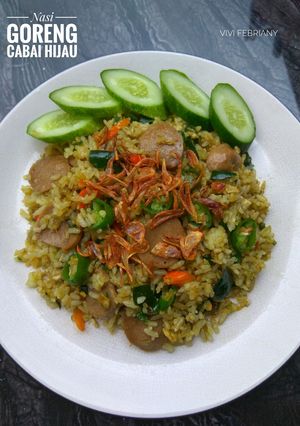 Foto resep Nasi Goreng Cabai Hijau