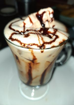 A picture of Refreshing Coffee Lassi.