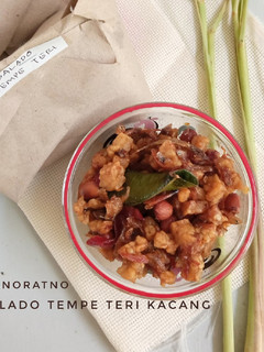 Foto resep Balado Tempe Teri Kacang