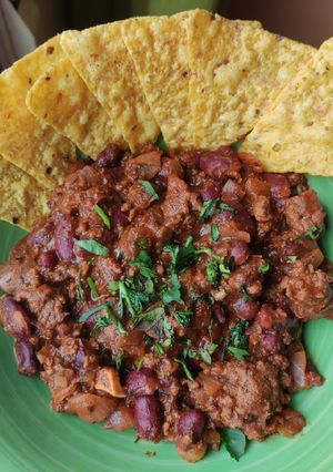 Una foto de Chili con carne