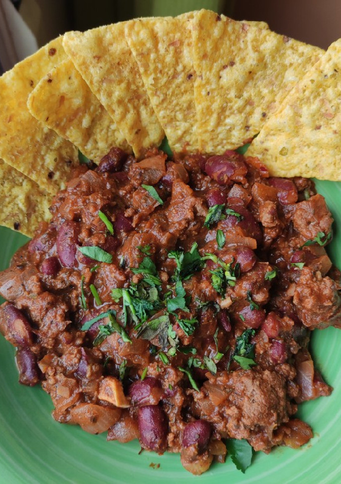 Una foto de Chili con carne