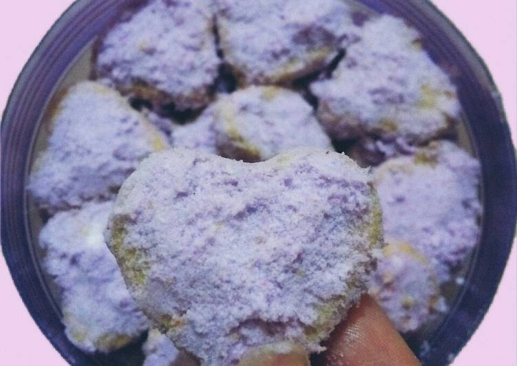 Siap Saji Puteri Salju Kacang Mede Purple&amp;#39;s Heart 💜 Enak dan Sehat