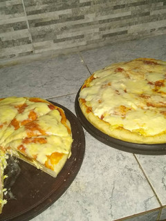Una foto de Pizza rellena fácil