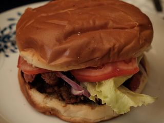 Hamburguesas al carbón