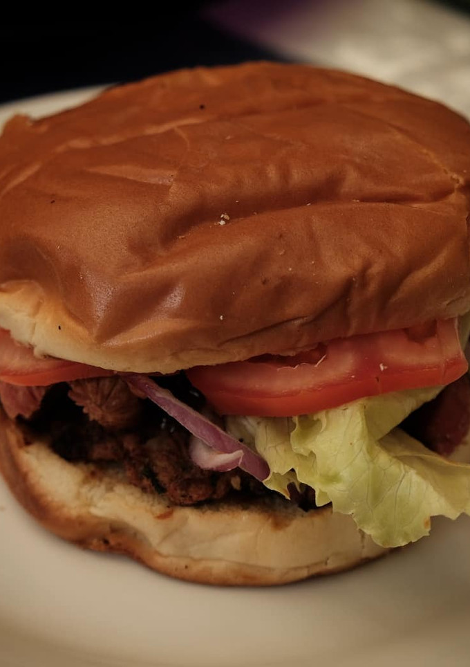 Una foto de Hamburguesas al carbón