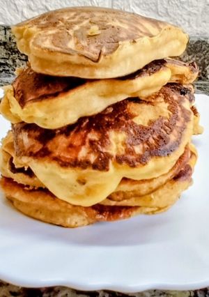 Una foto de Mini Pancakes de Banana y Avena