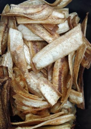 A picture of Banana chips.