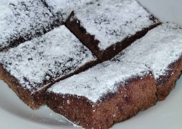 Brownies panggang putih telor