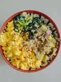 Bubur Oatmeal dengan Telur Orak Arik