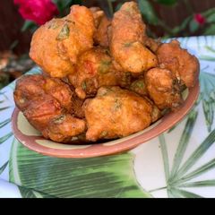 Ackee Fritters A picture of Ackee Fritters.