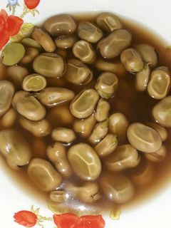 صورة لوصفة باقلاء خضره 😄 هذا الموجود 😋