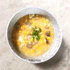 รูปของ Corn soup/ sup jagung diet pcos