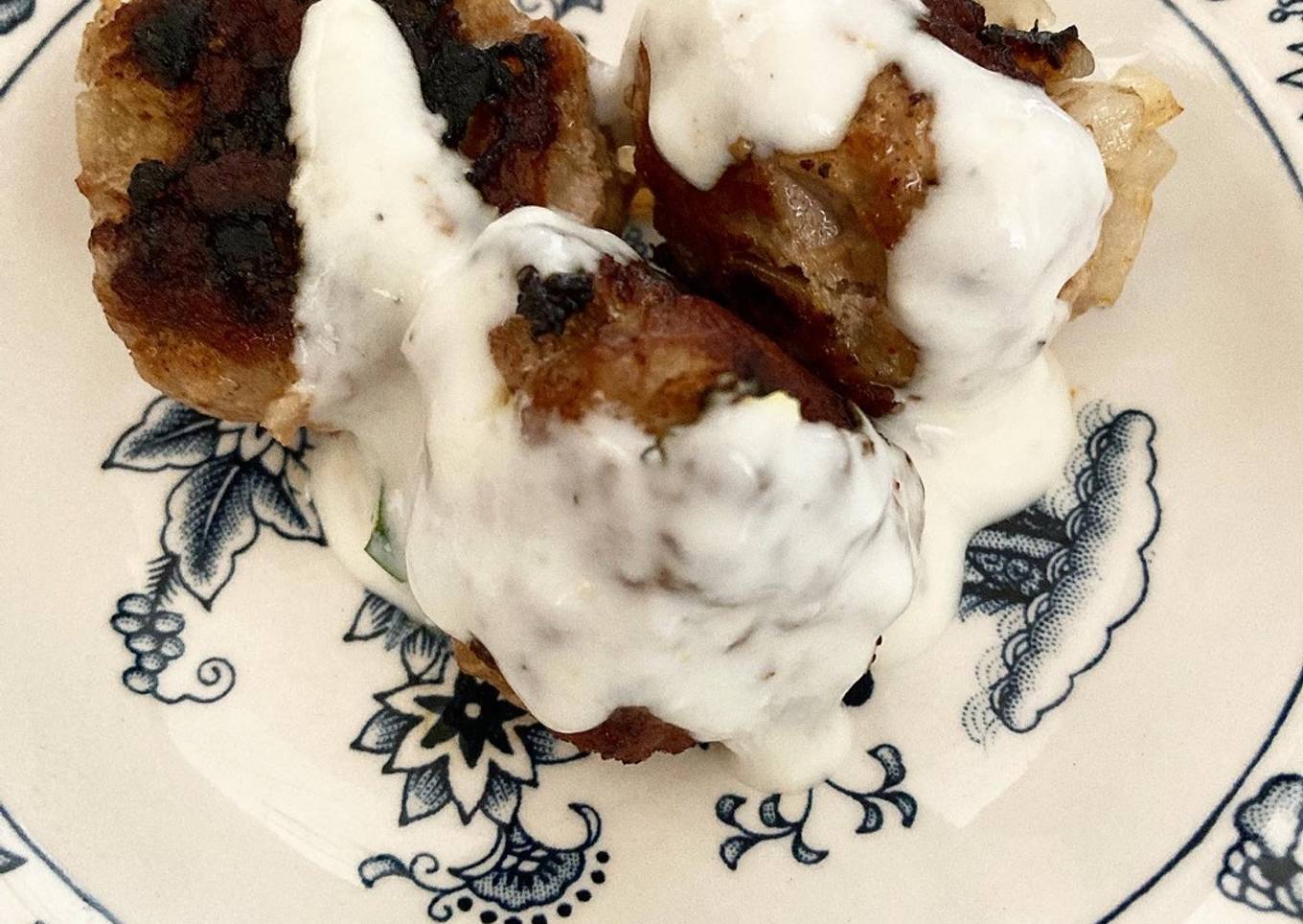 Boulette de viande au basilic