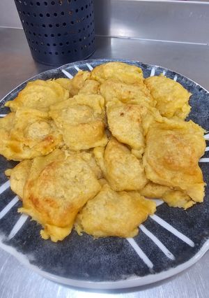 Una foto de Chipacitos / bolitas de queso - con harina de garbanzos