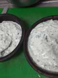 Salsa de yogurt con cilantro