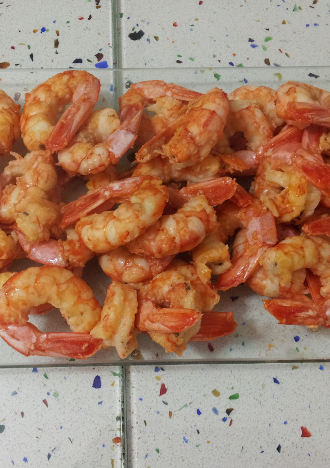 Una foto de Langostinos a la plancha