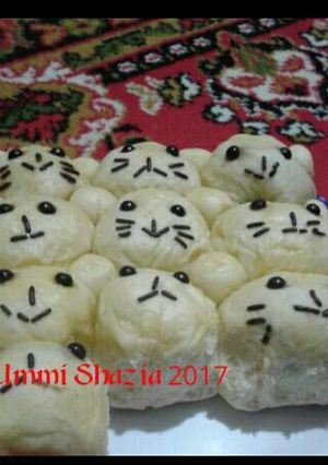 Foto resep Eggless DoraBear Bread
